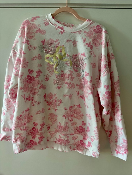 LoveShackFancy Sweaters - LoveShackFancy X PINK Sweater XL
